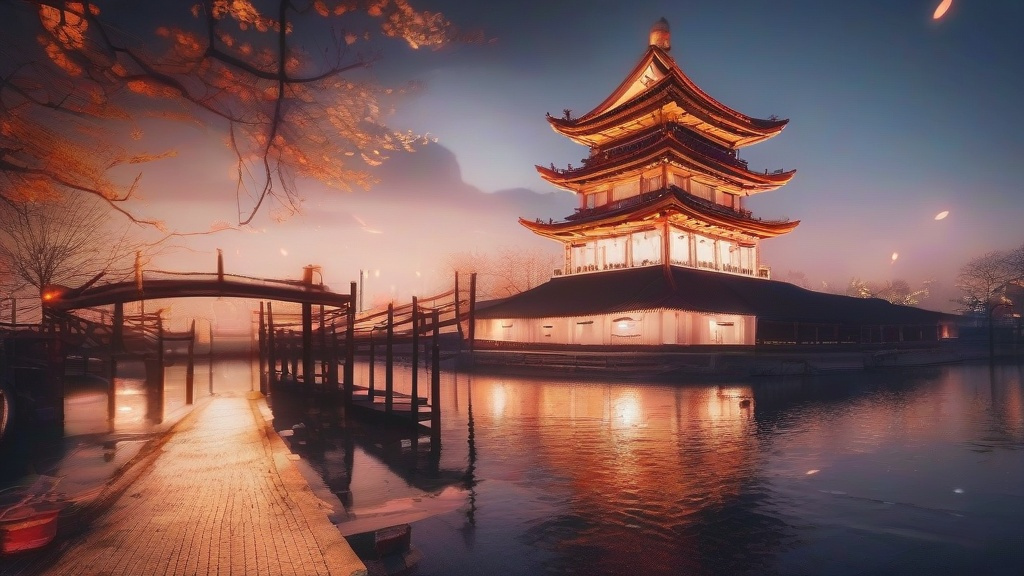 解锁夜景光影：光圈与光线的艺术对话