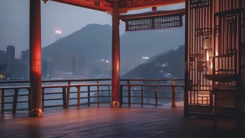 夜景摄影构图：对焦与曝光的艺术掌控